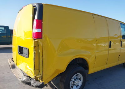 2021 Chevrolet Express Cargo Rwd 2500 Regular Wheelbase Wt, daño Trasero, Iaai lote 45885509, foto 6 de 6