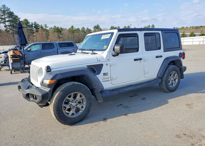 2020 Jeep Wrangler Unlimited Sport, daño Frontal, Copart lote 50574016