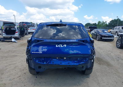 2024 Kia Sportage Ex, daño Trasero, Iaai lote 45661102, foto 6 de 19