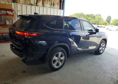 2023 Toyota Highlander Le, пошкодження: Задня частина, Copart лот 65729956, фото 3 з 6