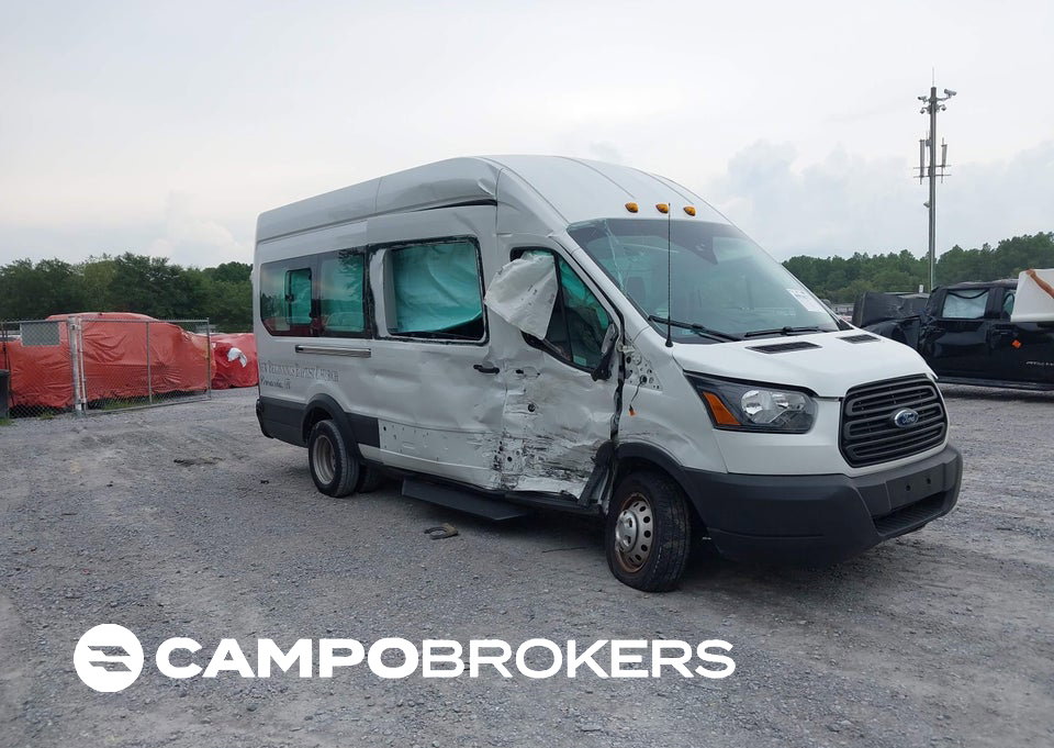 2019 Ford Transit-350 Xl, daño Lateral derecho, Iaai lote 45916272