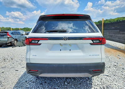 2026 Toyota Grand Highlander Platinum, uszkodzenie: Przód, Copart lot 66928636, zdjęcie 6 z 6