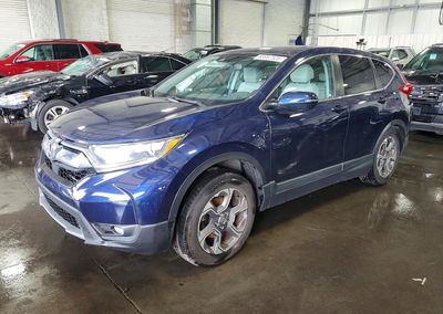 2019 Honda Cr-v Exl, Rear End damage, Copart lot 65957526