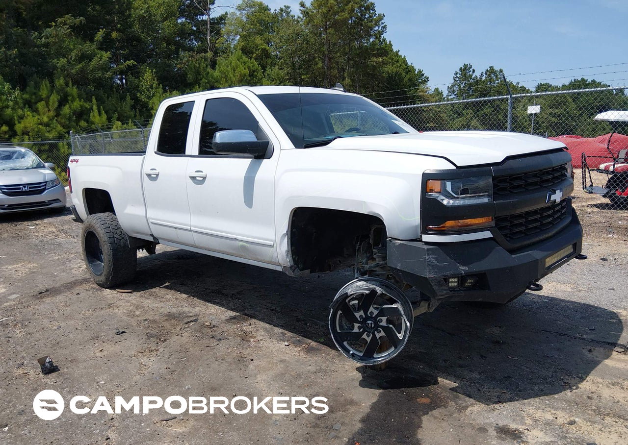 2019 Chevrolet Silverado 1500 Ld Lt, daño Frontal derecho, Iaai lote 45709355