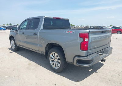 2024 Chevrolet Silverado 1500 4wd  Short Bed Custom, uszkodzenie: Podwozie, Iaai lot 45723053, zdjęcie 3 z 6