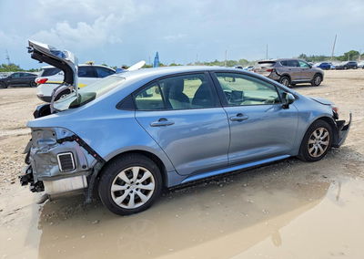 2021 Toyota Corolla Le, daño Trasero, Copart lote 58398476, foto 3 de 6