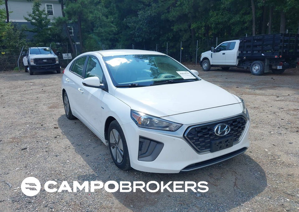 2020 Hyundai Ioniq Hybrid Blue, daño Normal Wear & Tear, Iaai lote 46018143