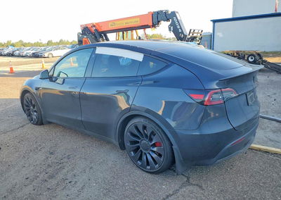 2024 Tesla Model Y, daño Lateral, Copart lote 65890536, foto 2 de 12