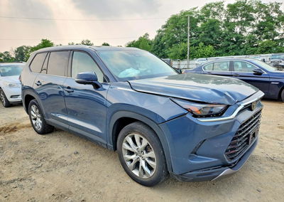 2024 Toyota Grand Highlander Limited, uszkodzenie: Przód, Copart lot 61123046, zdjęcie 4 z 6
