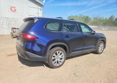 2025 Toyota Grand Highlander Hybrid Limited, Side damage, Copart lot 55196546, photo 3 of 6