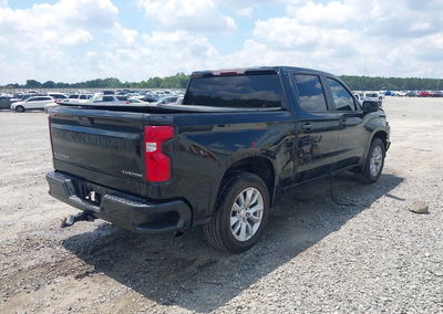 2022 Chevrolet Silverado 1500 Ltd 2wd  Short Bed Custom, пошкодження: Передня частина, Iaai лот 45575984, фото 4 з 6