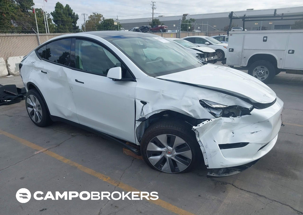 2023 Tesla Model Y Awd/long Range Dual Motor All-wheel Drive, daño Normal Wear & Tear, Iaai lote 46021985
