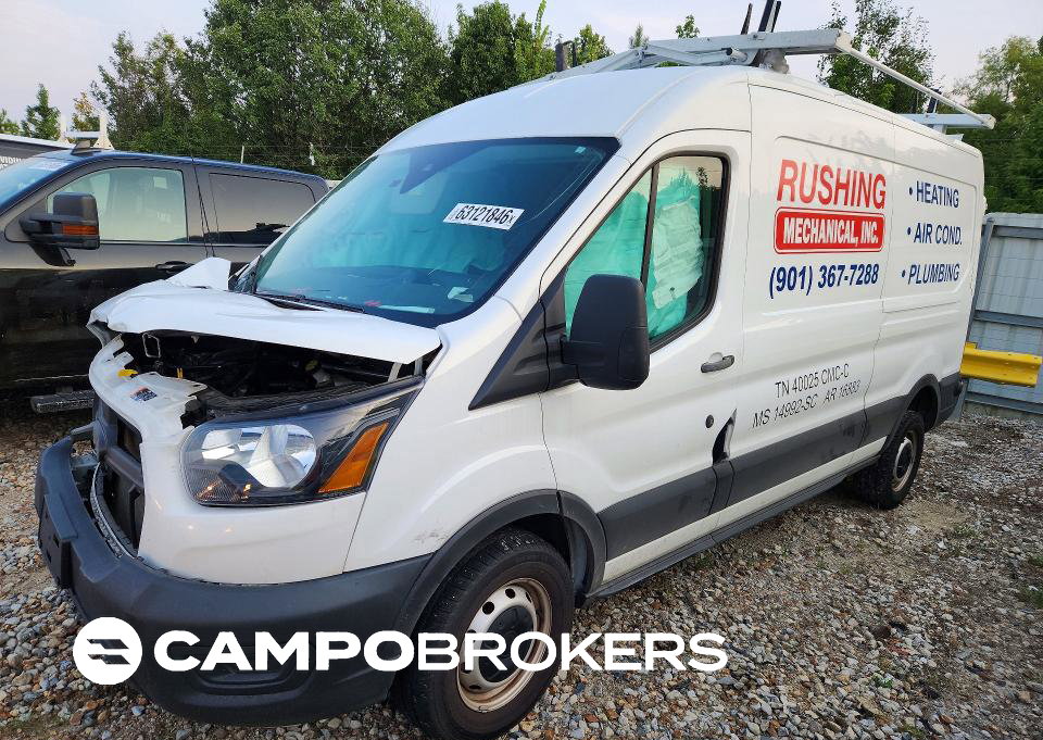 2024 Ford Transit T-250, daño Frontal, Copart lote 63121846