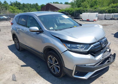 2021 Honda Cr-v Awd Ex, Front End damage, Iaai lot 45525433