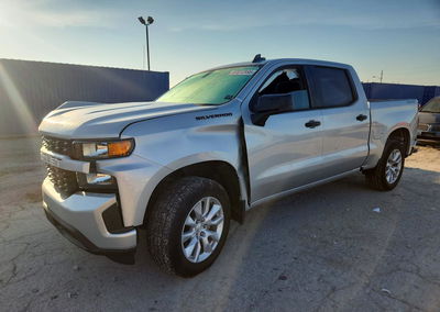 2021 Chevrolet Silverado K1500 Custom, daño Frontal, Copart lote 67012996