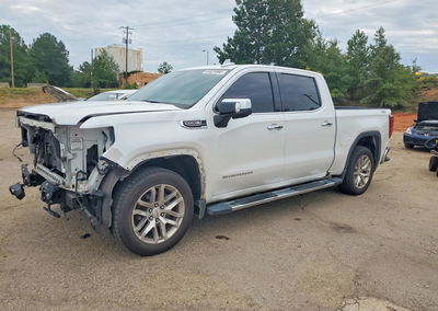 2019 Gmc Sierra K1500 Slt, Front End damage, Copart lot 64629996