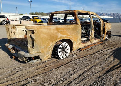 2022 Chevrolet Silverado Ltd C1500 Custom, uszkodzenie: Pożar, Copart lot 65372366, zdjęcie 3 z 6