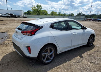 2019 Hyundai Veloster 2.0l, daño Lateral, Copart lote 66945456, foto 3 de 6