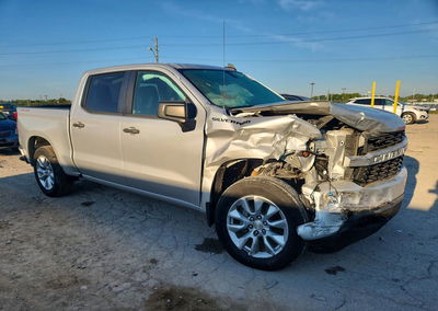 2021 Chevrolet Silverado K1500 Custom, uszkodzenie: Przód, Copart lot 67012996, zdjęcie 4 z 14