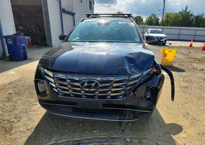 2022 Hyundai Tucson Limited, daño Frontal, Copart lote 66753836, foto 5 de 15