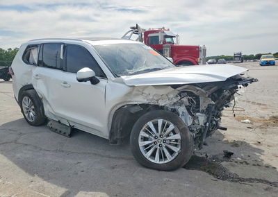 2026 Toyota Grand Highlander Platinum, Front End damage, Copart lot 63547846, photo 4 of 6