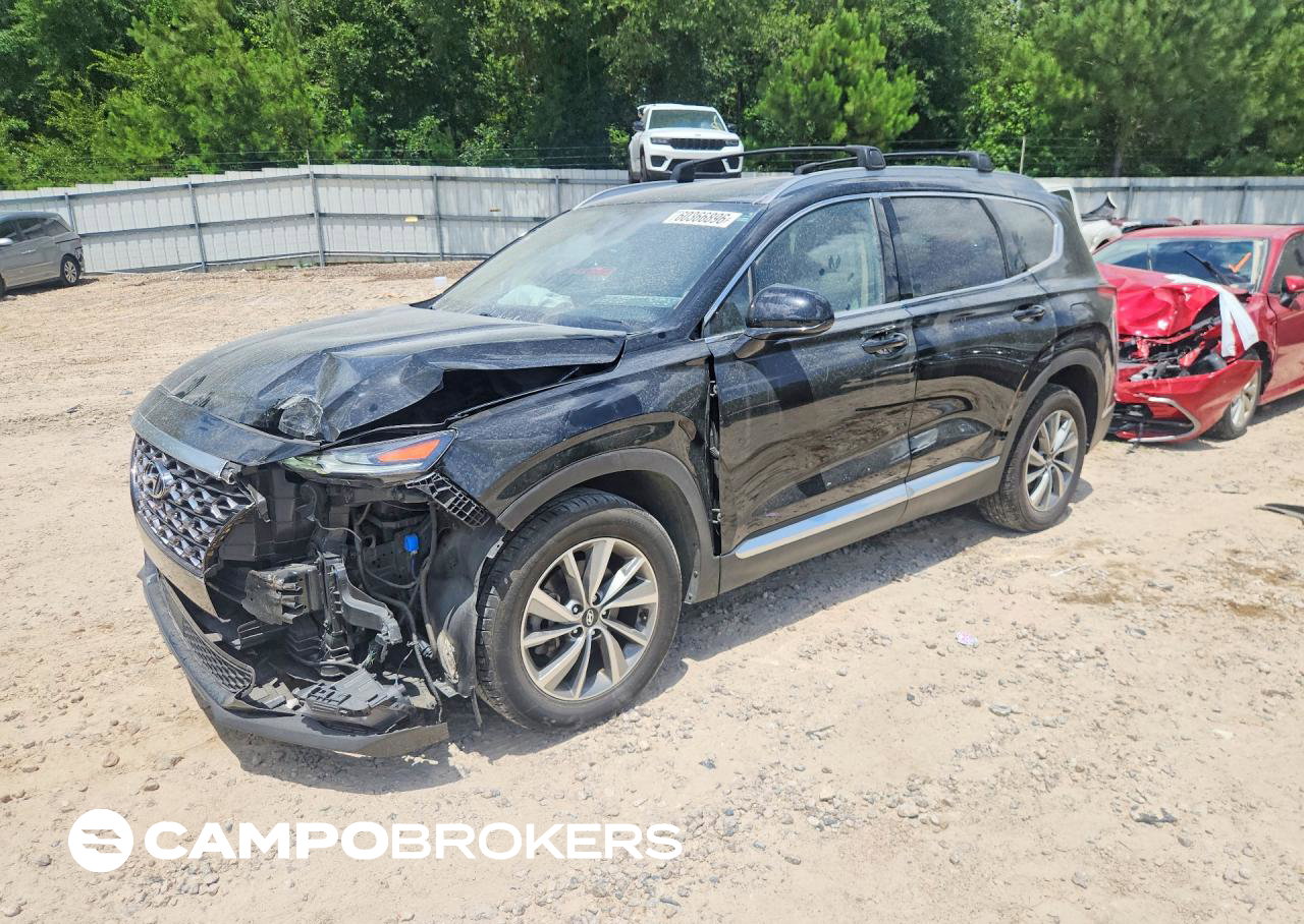 2020 Hyundai Santa Fe Sel, uszkodzenie: Przód, Copart lot 60366896