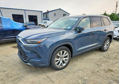 2024 Toyota Grand Highlander Limited, daño Frontal, Copart lote 61123046