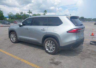 2024 Toyota Grand Highlander Platinum, daño Trasero derecho, Iaai lote 45748837, foto 3 de 6