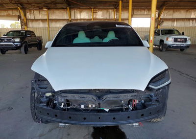 2020 Tesla Model X, uszkodzenie: Przód, Copart lot 62273696, zdjęcie 5 z 13