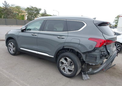 2022 Hyundai Santa Fe Sel, Rear damage, Iaai lot 45840836, photo 3 of 16