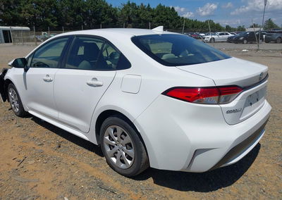 2021 Toyota Corolla Le, uszkodzenie: Lewy przód, Iaai lot 45822410, zdjęcie 3 z 6