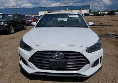2019 Hyundai Veloster 2.0l, daño Lateral, Copart lote 66945456, foto 5 de 6