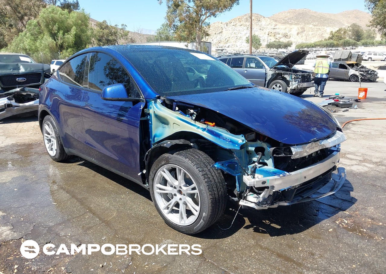 2023 Tesla Model Y Awd/long Range Dual Motor All-wheel Drive, uszkodzenie: Przód, Iaai lot 46003689