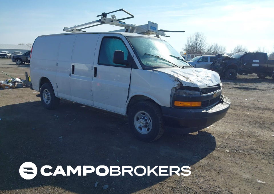 2024 Chevrolet Express Cargo Rwd 2500 Regular Wheelbase Wt, uszkodzenie: Przód, Iaai lot 44279450