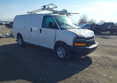 2024 Chevrolet Express Cargo Rwd 2500 Regular Wheelbase Wt, пошкодження: Передня частина, Iaai лот 44279450