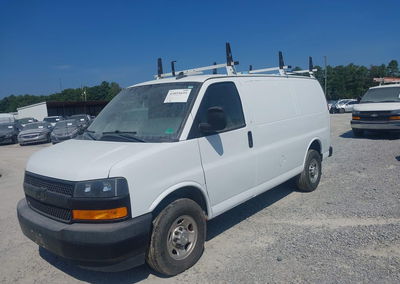 2020 Chevrolet Express Cargo Rwd 2500 Regular Wheelbase Wt, пошкодження: Механічні, Iaai лот 45895695, фото 2 з 6
