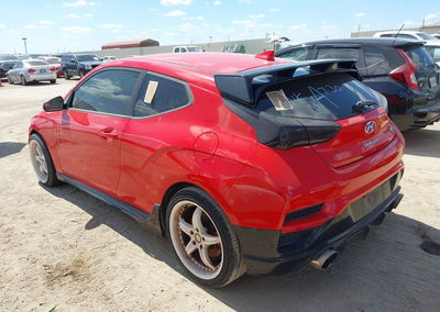 2020 Hyundai Veloster N, daño Bajos, Iaai lote 46057344, foto 3 de 6