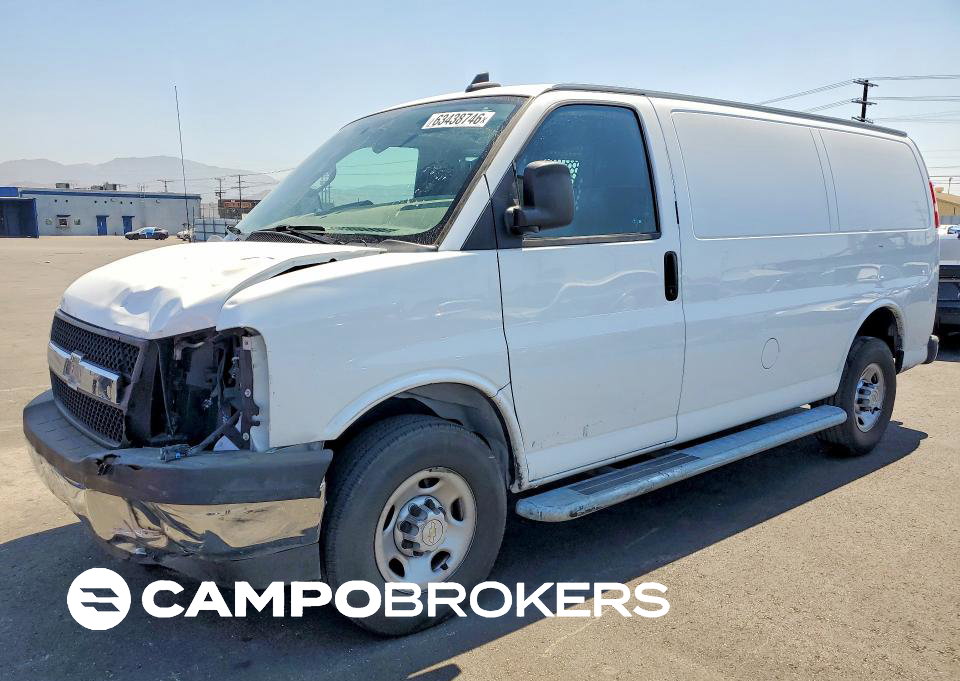 2022 Chevrolet Express 2500 Delivery Van, пошкодження: Передня частина, Copart лот 63438746