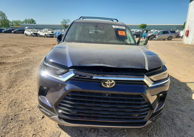 2025 Toyota Grand Highlander Hybrid Limited, Side damage, Copart lot 55196546, photo 5 of 6