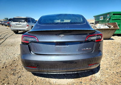 2020 Tesla Model 3, uszkodzenie: Tył, Copart lot 67744536, zdjęcie 6 z 14