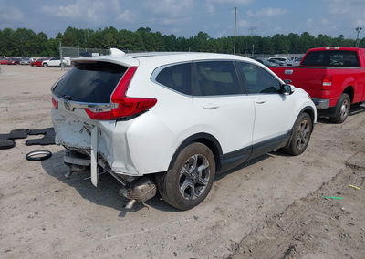 2019 Honda Cr-v Ex, daño Trasero, Iaai lote 45771767, foto 4 de 16