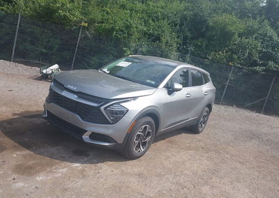 2025 Kia Sportage Lx, Right Side damage, Iaai lot 45476239, photo 2 of 20