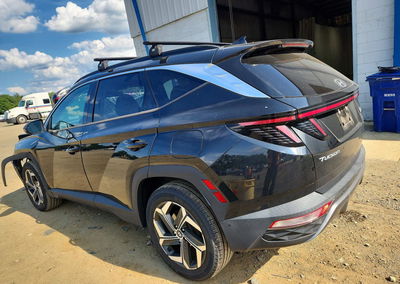 2022 Hyundai Tucson Limited, daño Frontal, Copart lote 66753836, foto 2 de 15
