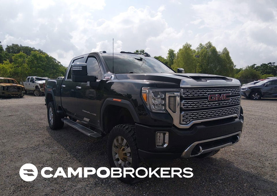 2020 Gmc Sierra 3500hd 4wd  Standard Bed Denali, пошкодження: Interior Burn, Iaai лот 45448102