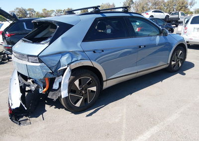 2026 Hyundai Ioniq 5 Limited, Right Rear damage, Iaai lot 45557977, photo 4 of 6