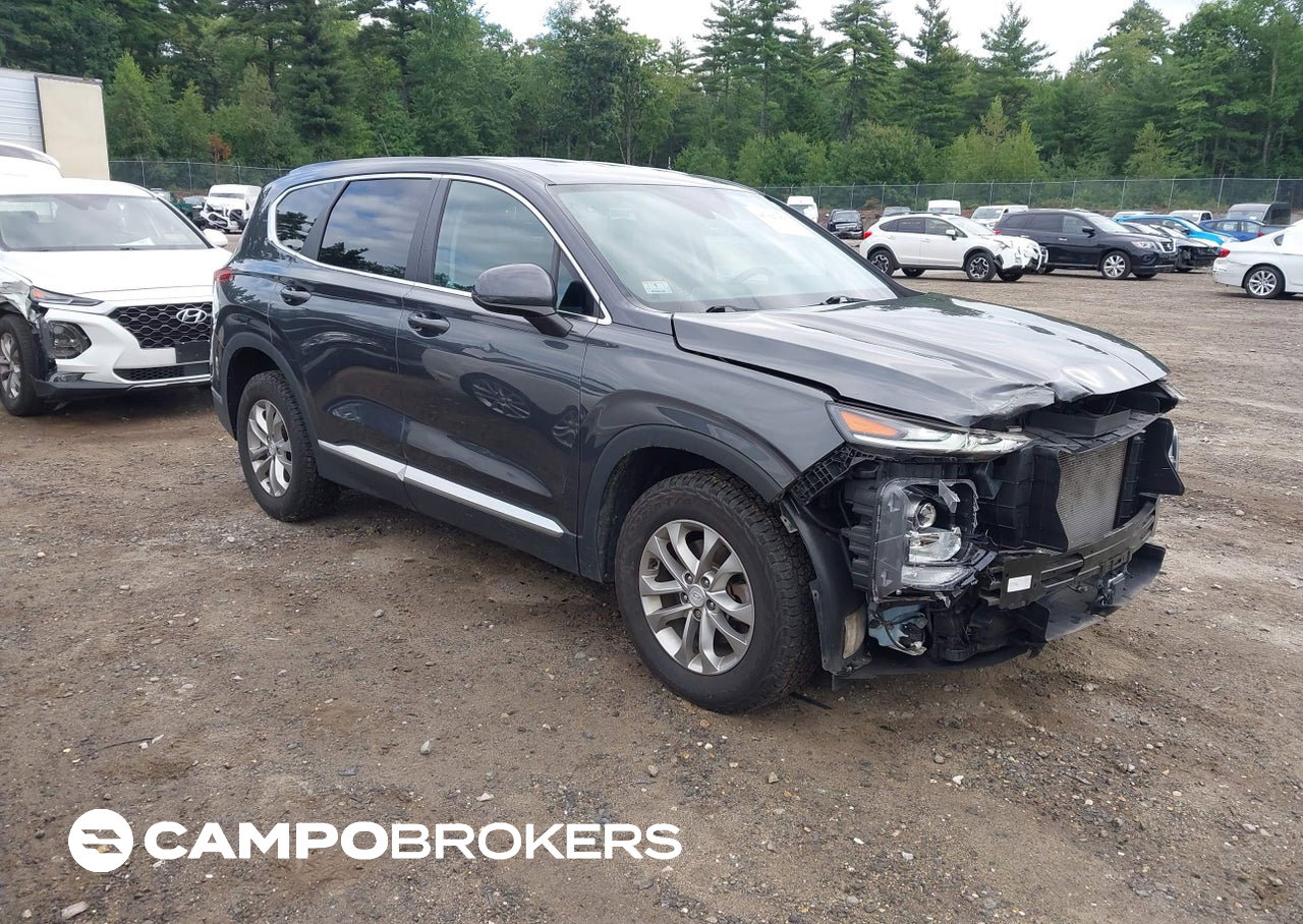 2020 Hyundai Santa Fe Se, daño Frontal, Iaai lote 45927905