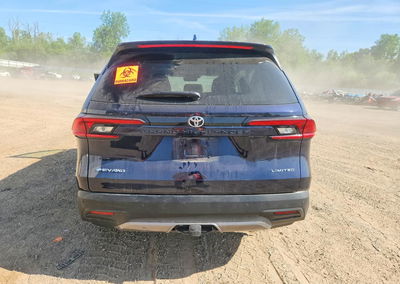 2025 Toyota Grand Highlander Hybrid Limited, Side damage, Copart lot 55196546, photo 6 of 6