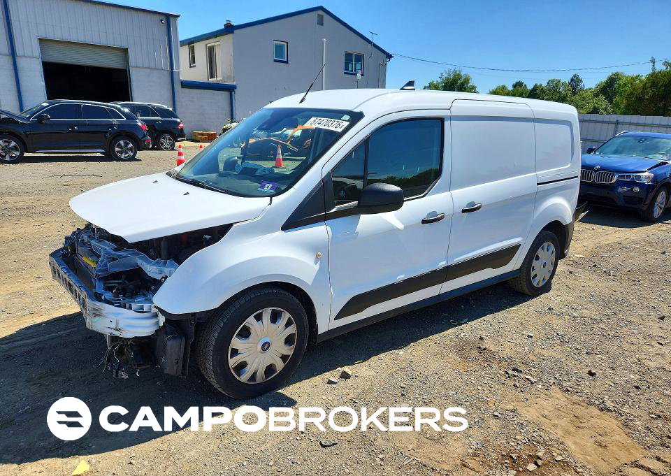 2022 Ford Transit Connect Xl, uszkodzenie: Przód, Copart lot 57470376