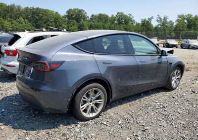 2023 Tesla Model Y, daño Frontal, Copart lote 61451356, foto 3 de 6