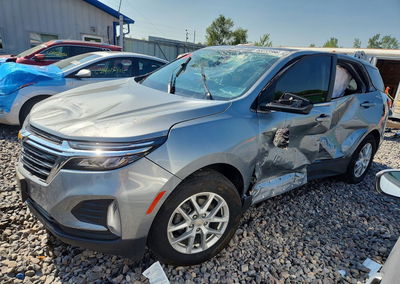 2024 Chevrolet Equinox Lt, daño Volcadura, Copart lote 63232566
